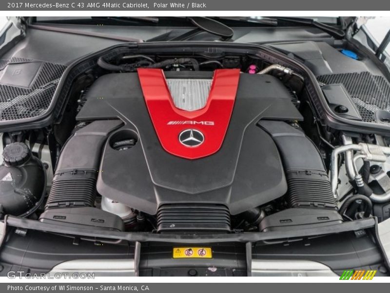  2017 C 43 AMG 4Matic Cabriolet Engine - 3.0 Liter AMG DI biturbo DOHC 24-Valve VVT V6