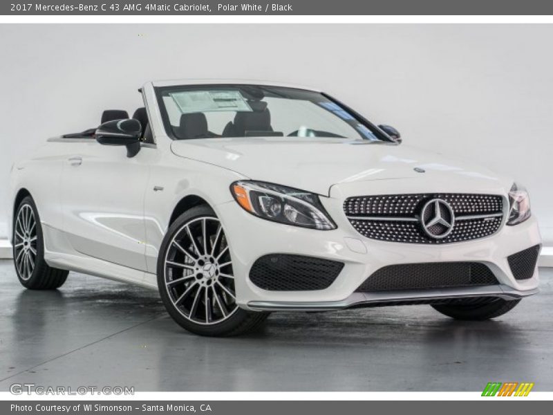 Front 3/4 View of 2017 C 43 AMG 4Matic Cabriolet