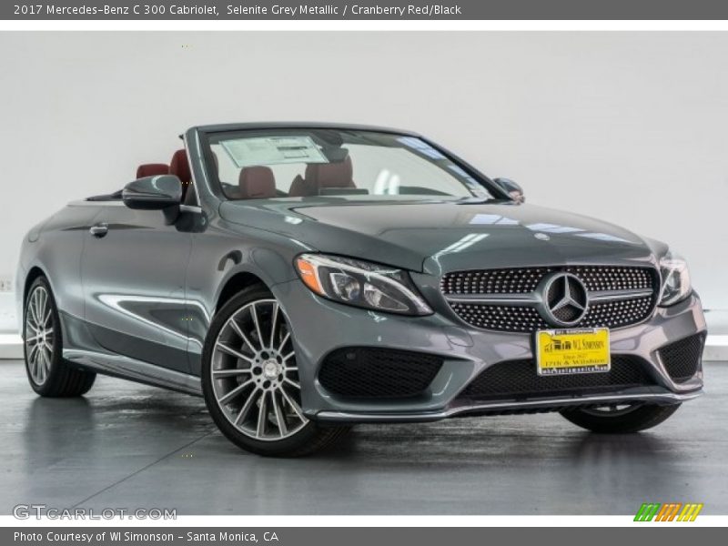 Front 3/4 View of 2017 C 300 Cabriolet