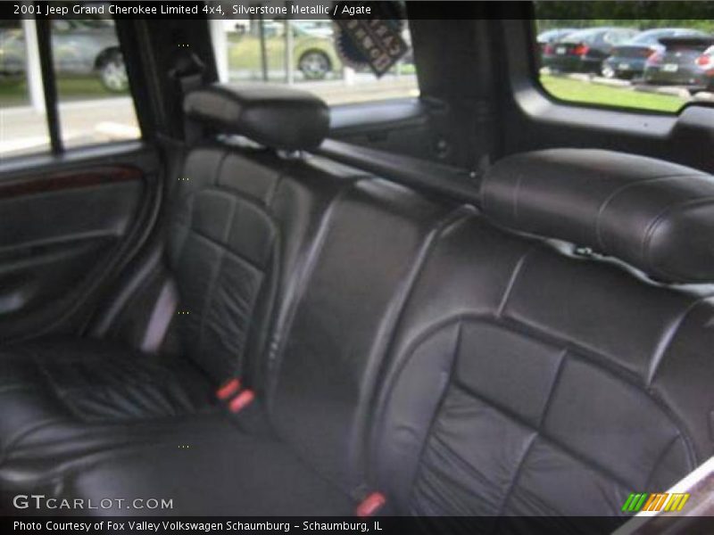 Silverstone Metallic / Agate 2001 Jeep Grand Cherokee Limited 4x4