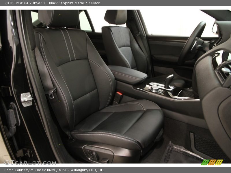 Black Sapphire Metallic / Black 2016 BMW X4 xDrive28i