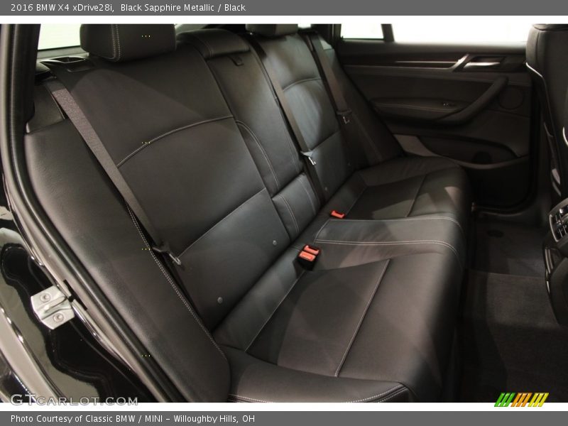 Black Sapphire Metallic / Black 2016 BMW X4 xDrive28i