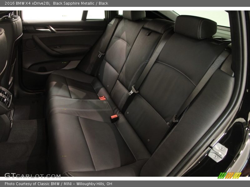 Black Sapphire Metallic / Black 2016 BMW X4 xDrive28i
