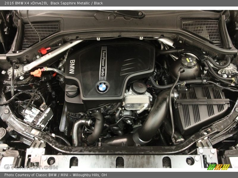Black Sapphire Metallic / Black 2016 BMW X4 xDrive28i