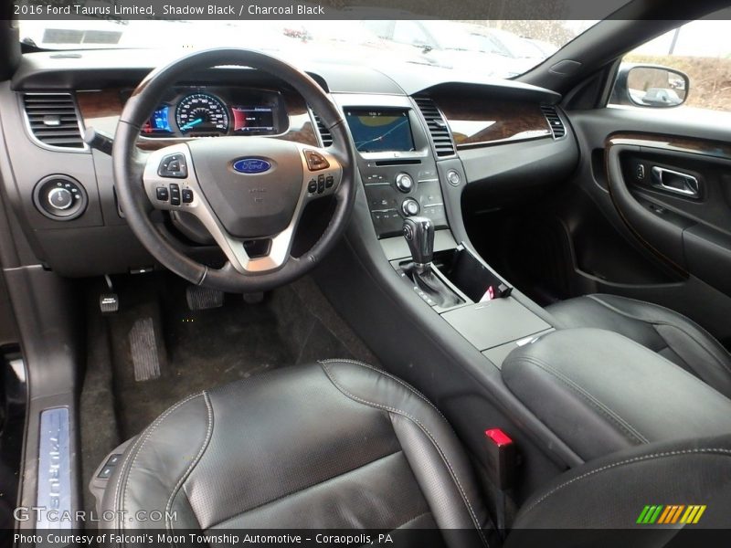 Shadow Black / Charcoal Black 2016 Ford Taurus Limited