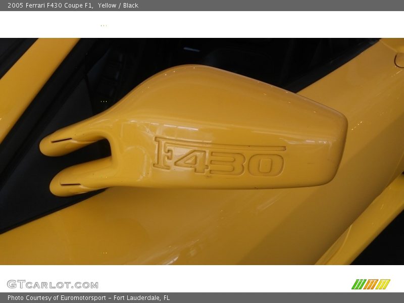 Yellow / Black 2005 Ferrari F430 Coupe F1