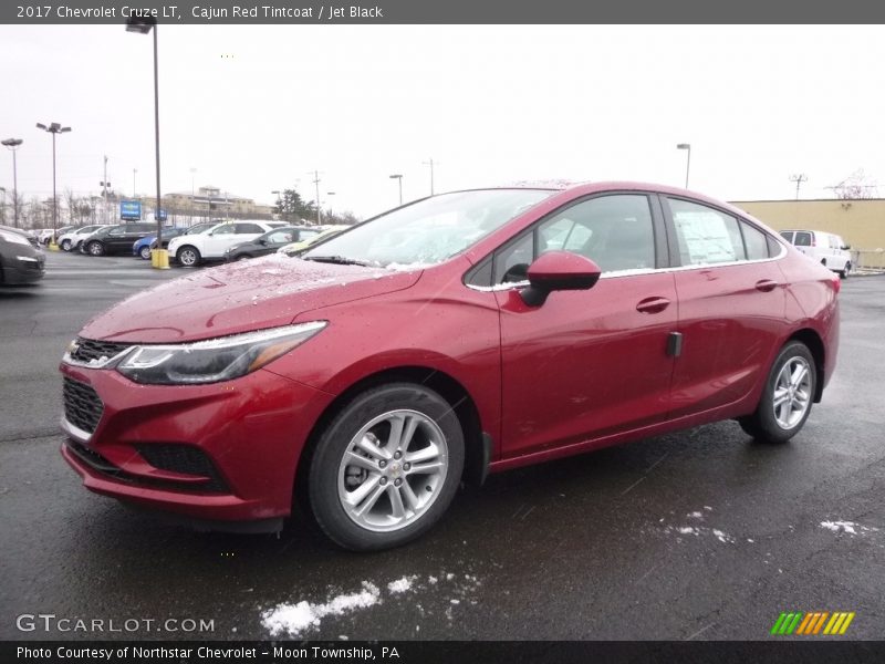 Cajun Red Tintcoat / Jet Black 2017 Chevrolet Cruze LT