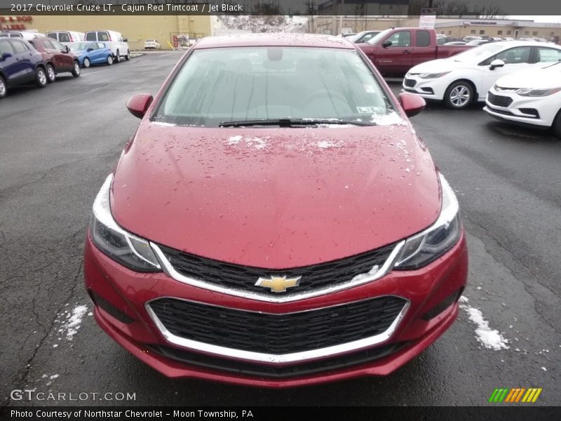 Cajun Red Tintcoat / Jet Black 2017 Chevrolet Cruze LT
