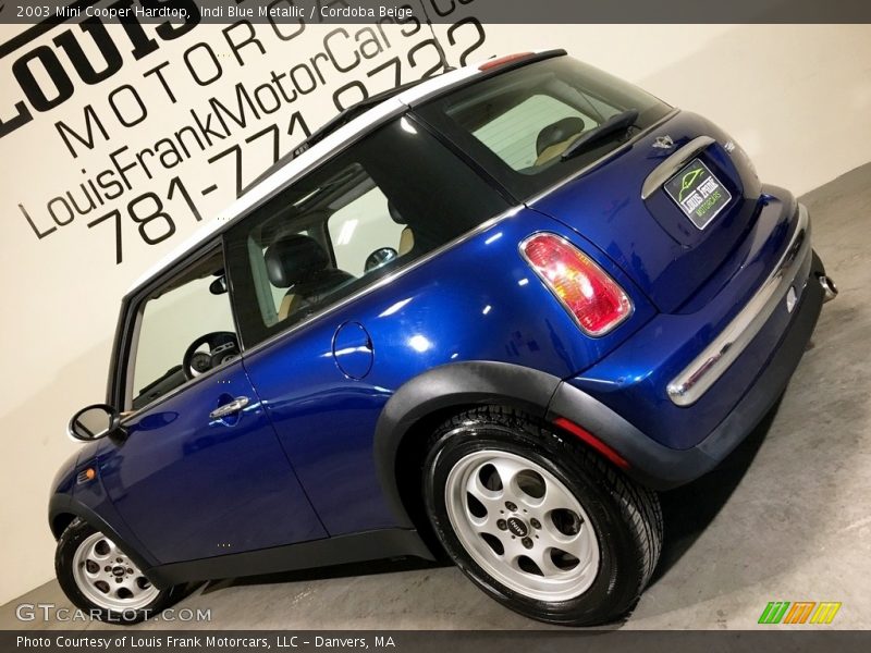 Indi Blue Metallic / Cordoba Beige 2003 Mini Cooper Hardtop