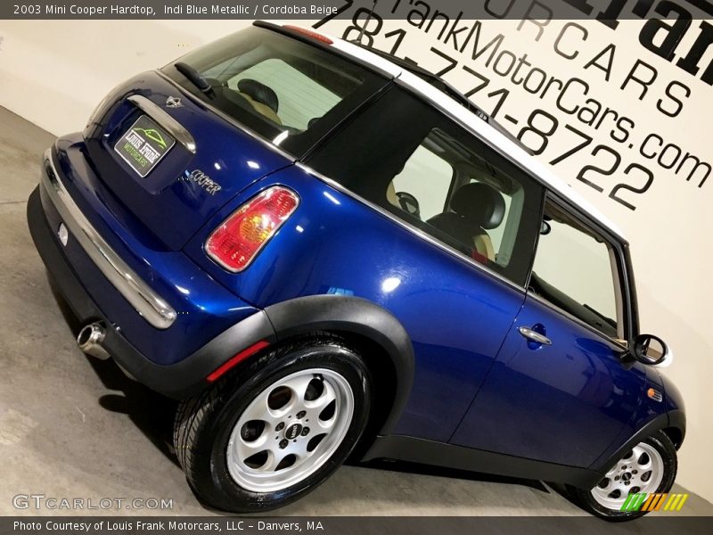 Indi Blue Metallic / Cordoba Beige 2003 Mini Cooper Hardtop
