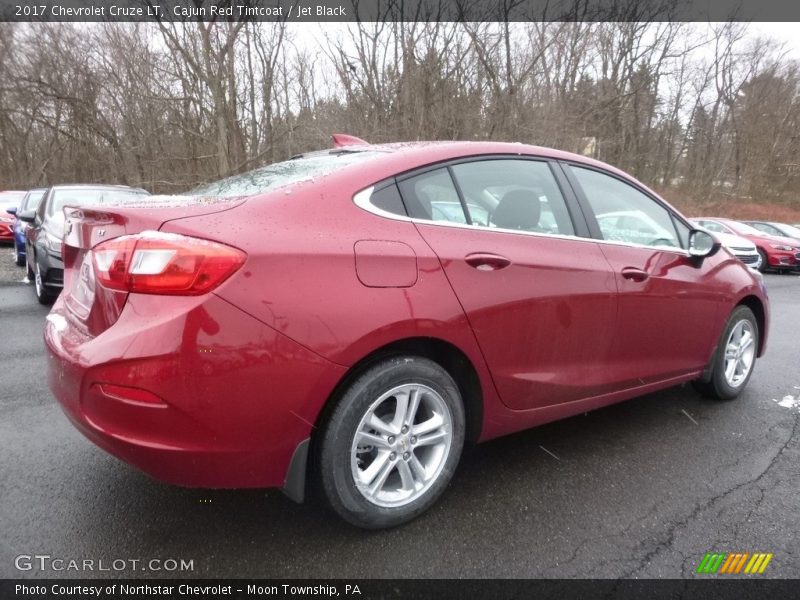 Cajun Red Tintcoat / Jet Black 2017 Chevrolet Cruze LT