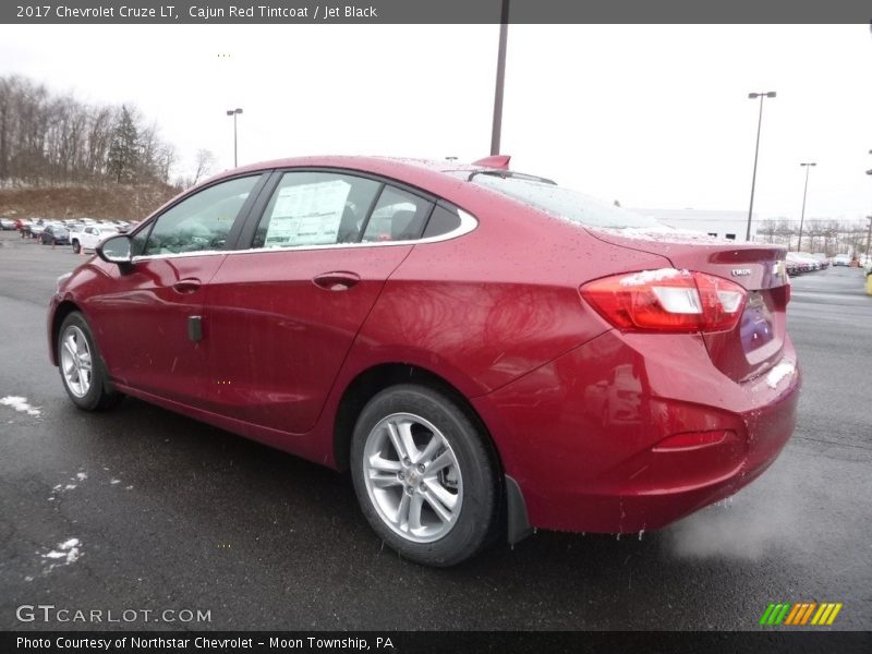 Cajun Red Tintcoat / Jet Black 2017 Chevrolet Cruze LT