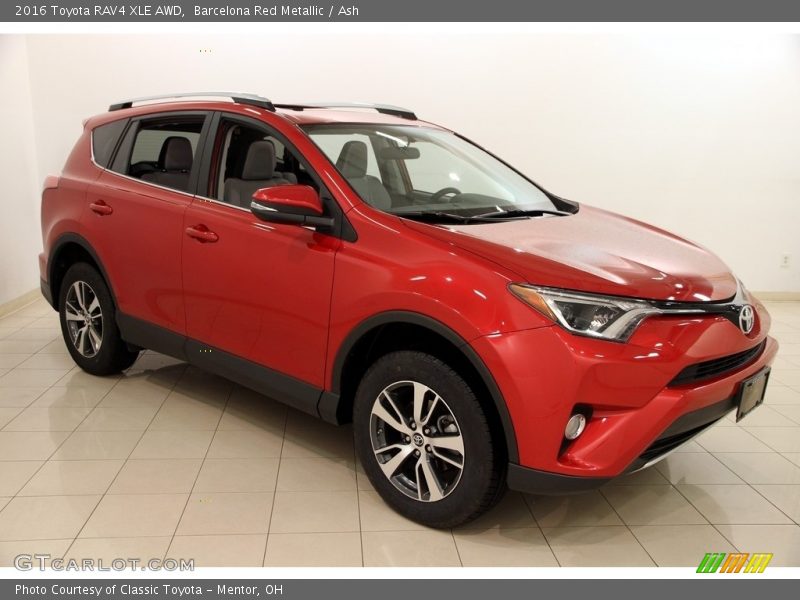 Barcelona Red Metallic / Ash 2016 Toyota RAV4 XLE AWD