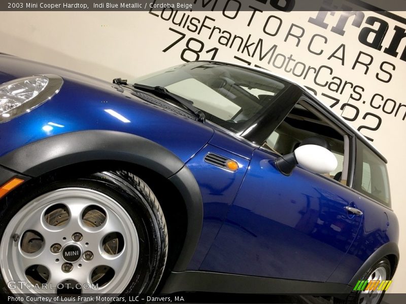 Indi Blue Metallic / Cordoba Beige 2003 Mini Cooper Hardtop