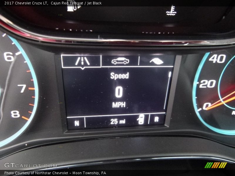 Cajun Red Tintcoat / Jet Black 2017 Chevrolet Cruze LT