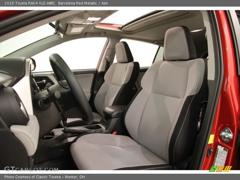 Barcelona Red Metallic / Ash 2016 Toyota RAV4 XLE AWD