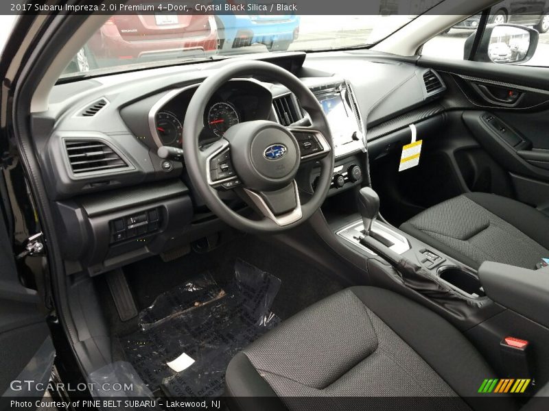  2017 Impreza 2.0i Premium 4-Door Black Interior