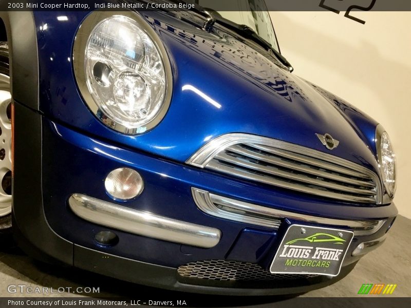 Indi Blue Metallic / Cordoba Beige 2003 Mini Cooper Hardtop