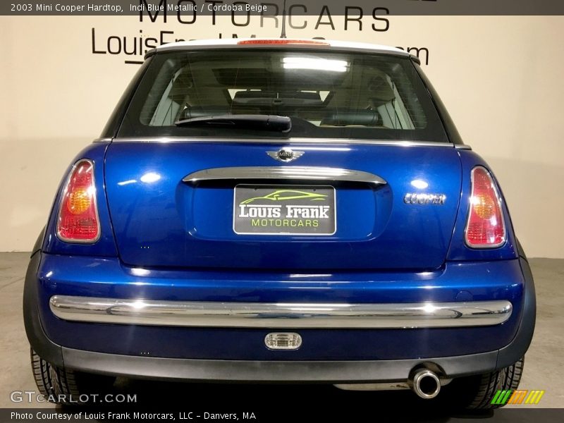 Indi Blue Metallic / Cordoba Beige 2003 Mini Cooper Hardtop