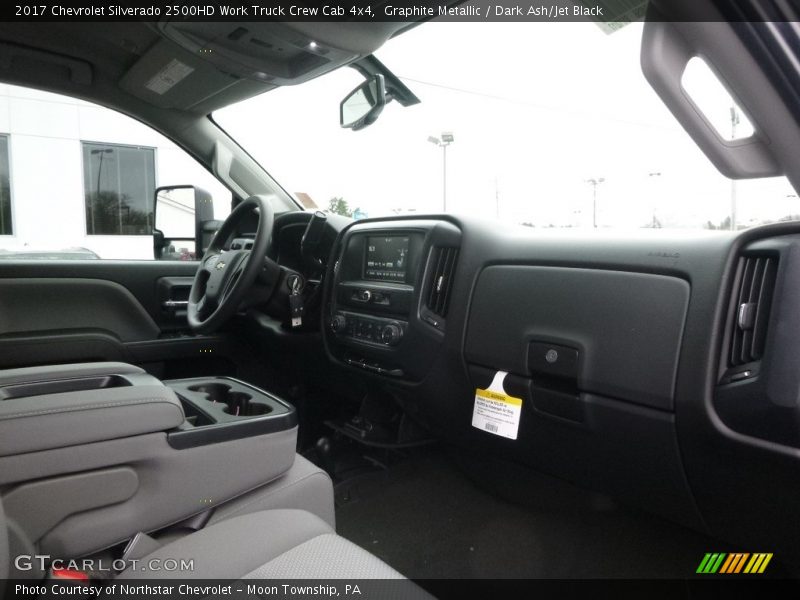 Graphite Metallic / Dark Ash/Jet Black 2017 Chevrolet Silverado 2500HD Work Truck Crew Cab 4x4