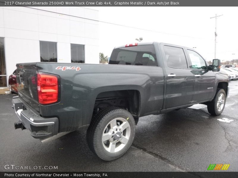 Graphite Metallic / Dark Ash/Jet Black 2017 Chevrolet Silverado 2500HD Work Truck Crew Cab 4x4