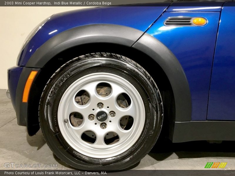 Indi Blue Metallic / Cordoba Beige 2003 Mini Cooper Hardtop