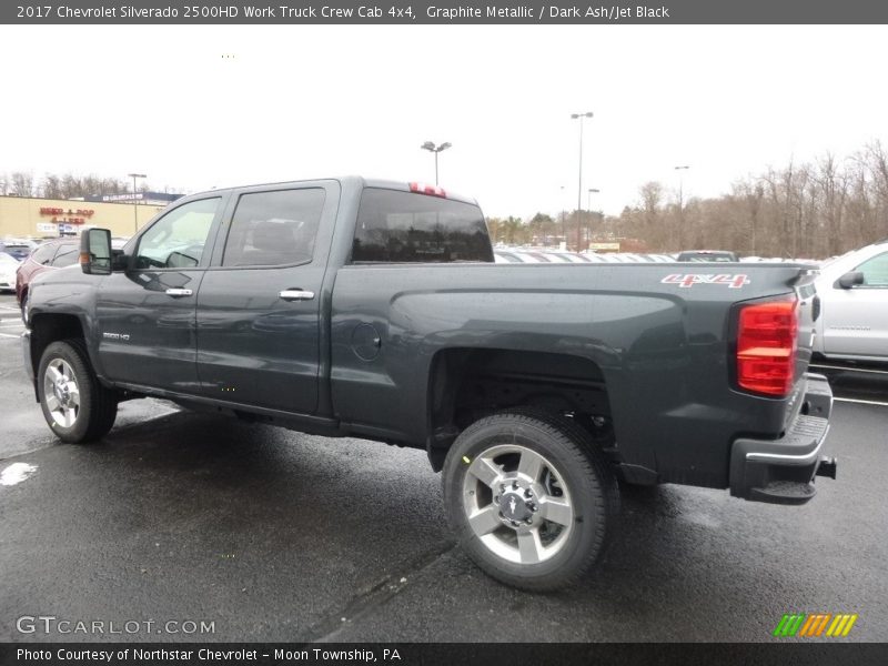 Graphite Metallic / Dark Ash/Jet Black 2017 Chevrolet Silverado 2500HD Work Truck Crew Cab 4x4