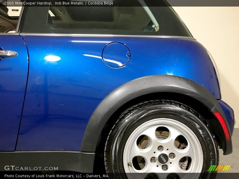 Indi Blue Metallic / Cordoba Beige 2003 Mini Cooper Hardtop