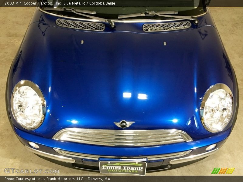 Indi Blue Metallic / Cordoba Beige 2003 Mini Cooper Hardtop