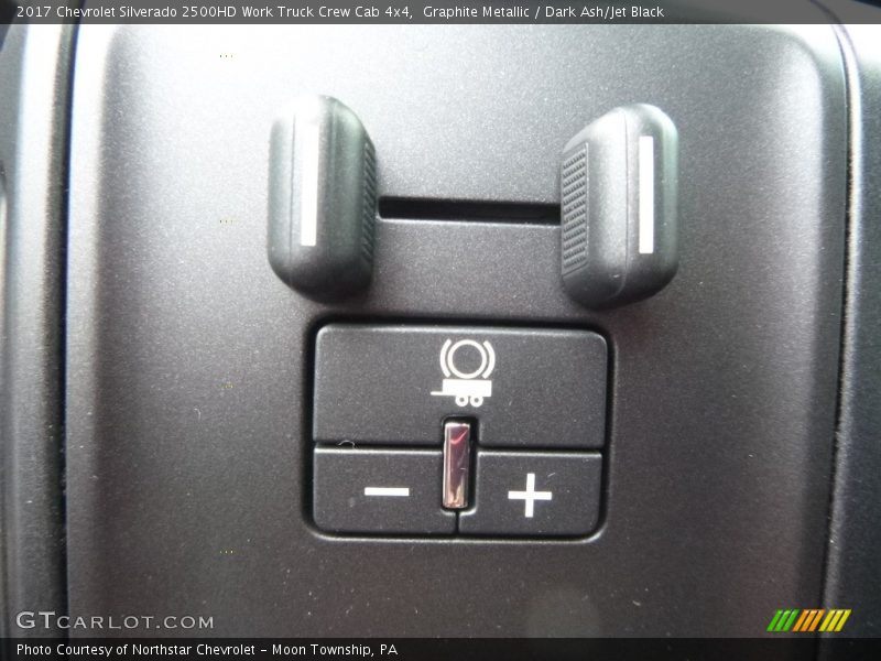 Graphite Metallic / Dark Ash/Jet Black 2017 Chevrolet Silverado 2500HD Work Truck Crew Cab 4x4