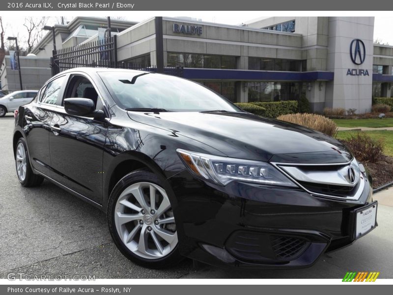 Crystal Black Pearl / Ebony 2016 Acura ILX