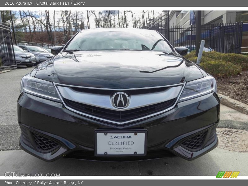 Crystal Black Pearl / Ebony 2016 Acura ILX