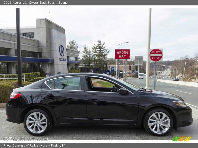Crystal Black Pearl / Ebony 2016 Acura ILX