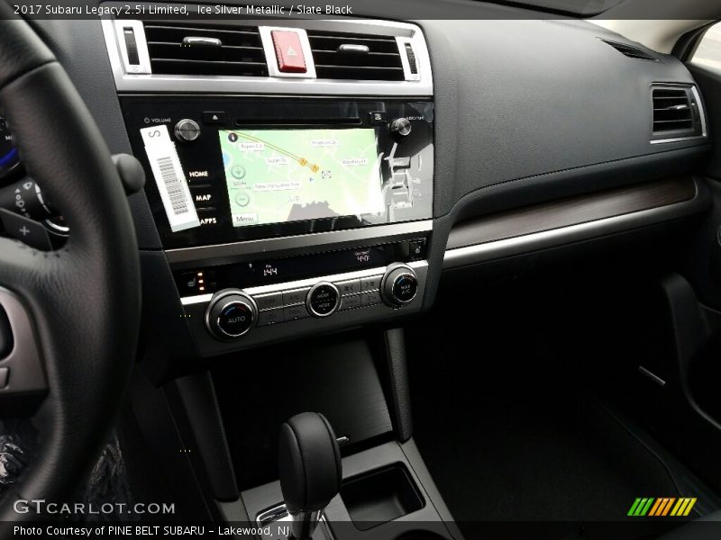 Ice Silver Metallic / Slate Black 2017 Subaru Legacy 2.5i Limited
