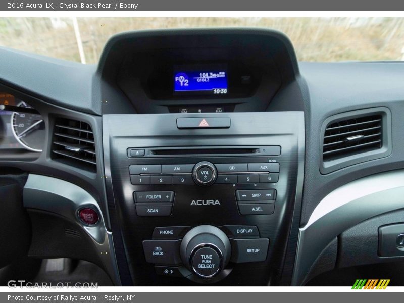 Crystal Black Pearl / Ebony 2016 Acura ILX