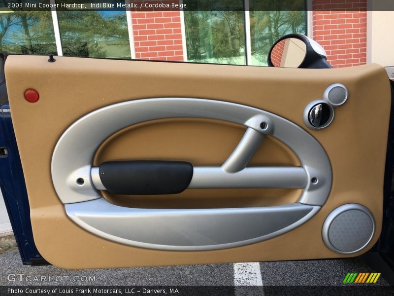 Indi Blue Metallic / Cordoba Beige 2003 Mini Cooper Hardtop