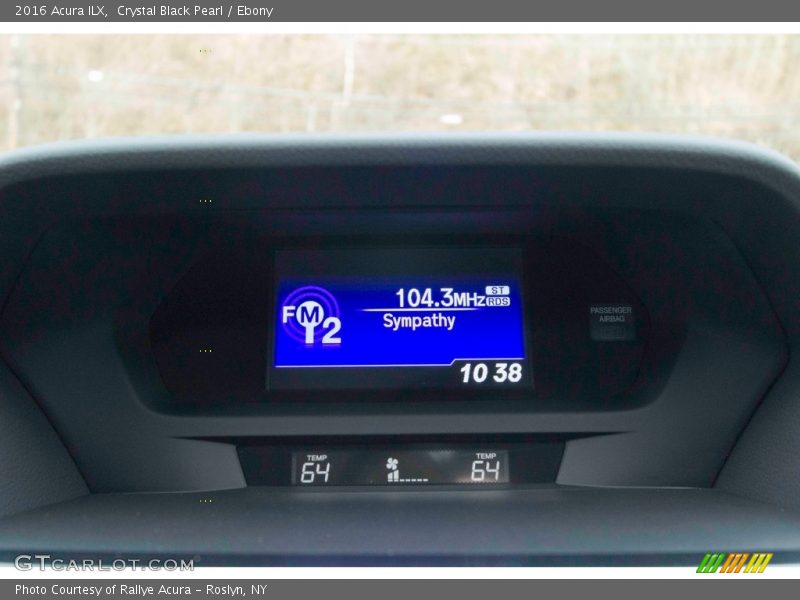 Crystal Black Pearl / Ebony 2016 Acura ILX