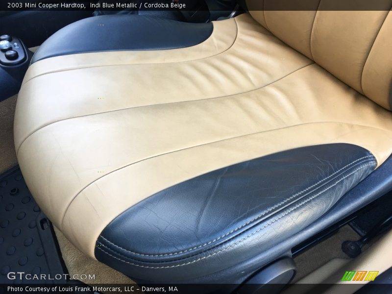 Indi Blue Metallic / Cordoba Beige 2003 Mini Cooper Hardtop