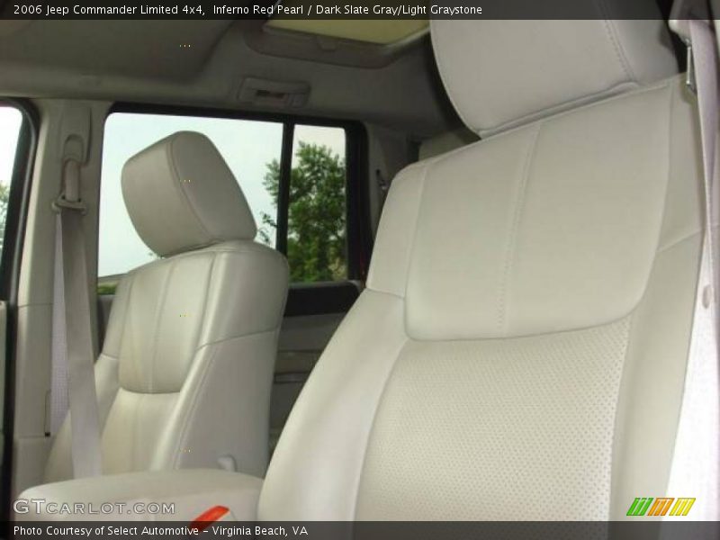 Inferno Red Pearl / Dark Slate Gray/Light Graystone 2006 Jeep Commander Limited 4x4