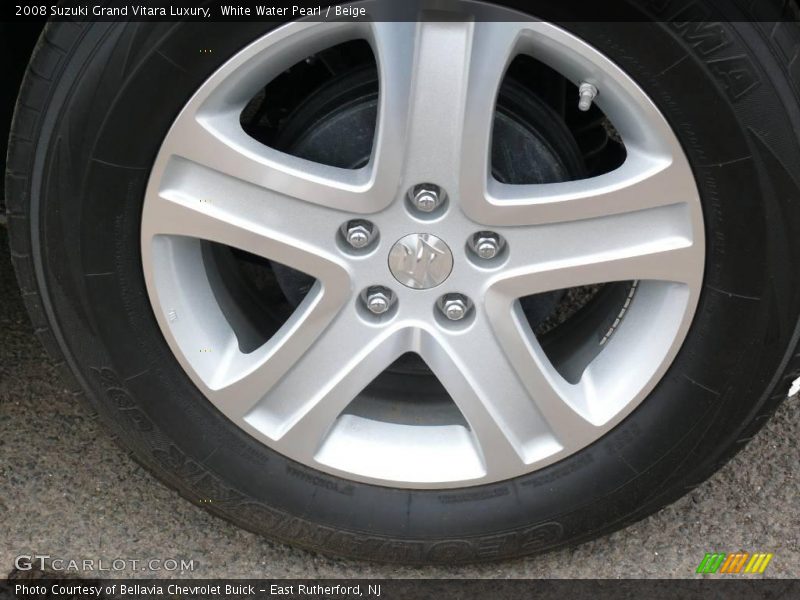 White Water Pearl / Beige 2008 Suzuki Grand Vitara Luxury