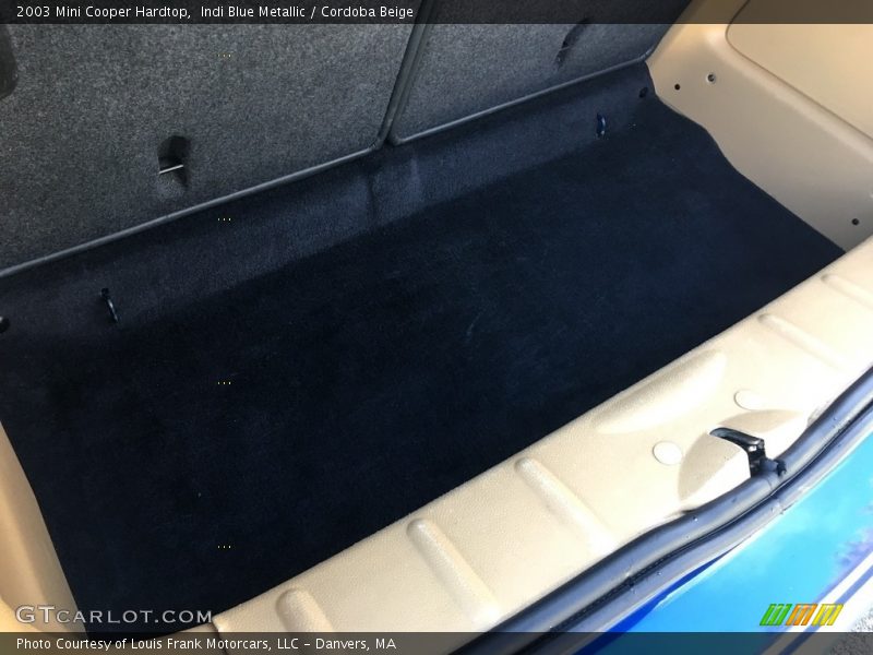 Indi Blue Metallic / Cordoba Beige 2003 Mini Cooper Hardtop
