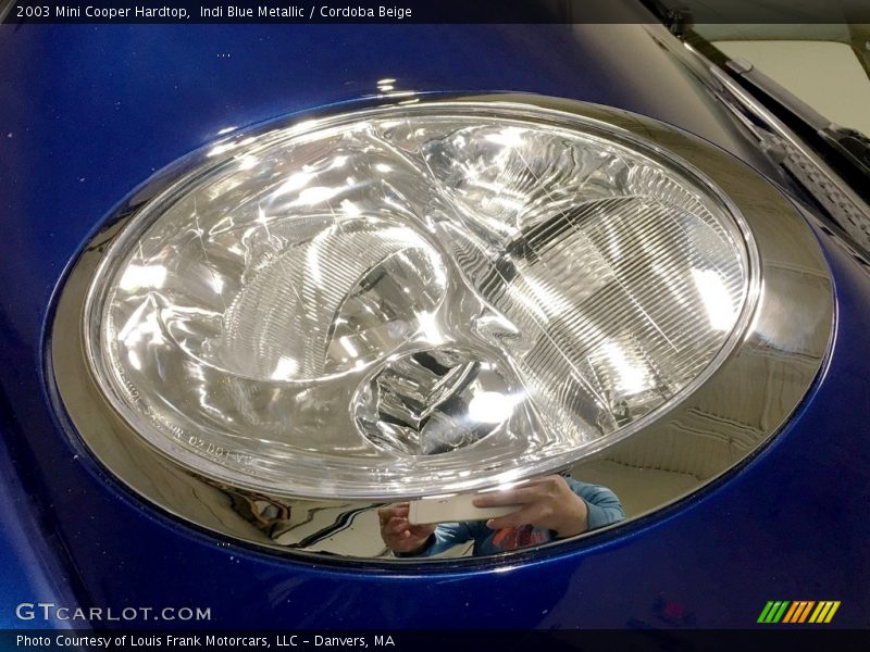 Indi Blue Metallic / Cordoba Beige 2003 Mini Cooper Hardtop