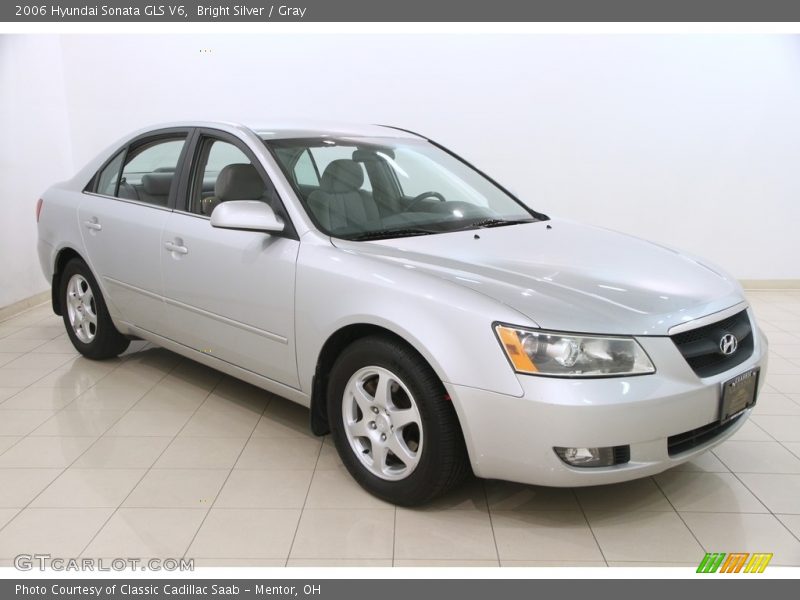 Bright Silver / Gray 2006 Hyundai Sonata GLS V6