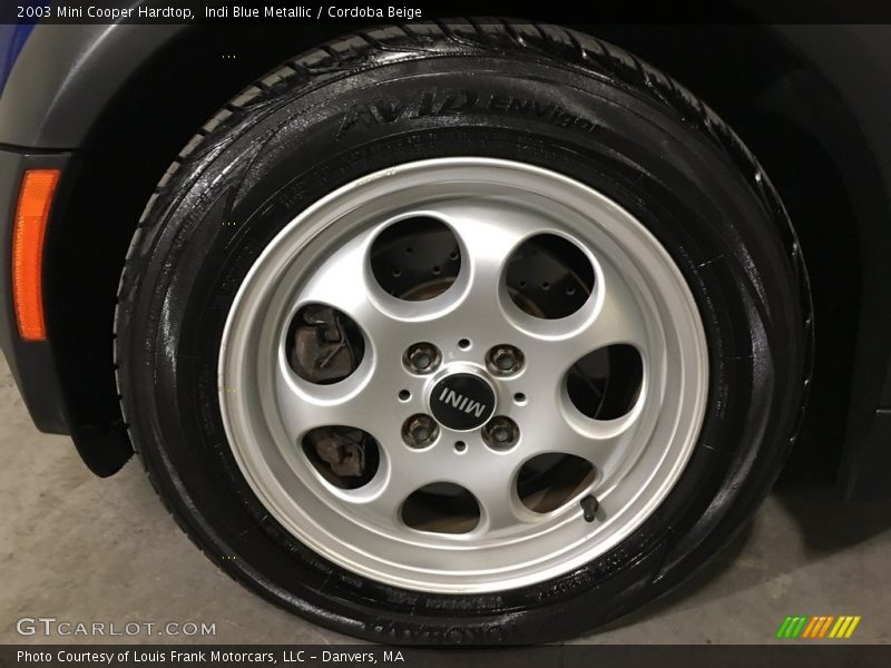 Indi Blue Metallic / Cordoba Beige 2003 Mini Cooper Hardtop
