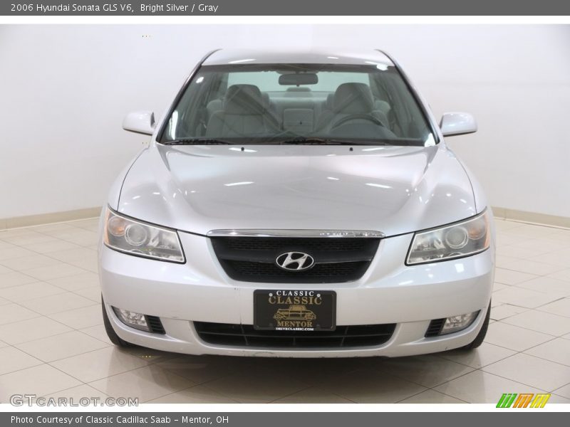 Bright Silver / Gray 2006 Hyundai Sonata GLS V6