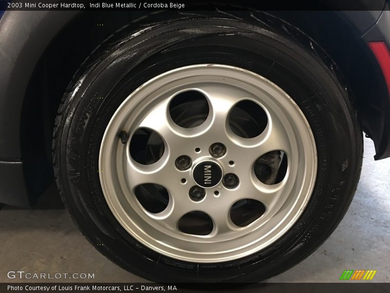 Indi Blue Metallic / Cordoba Beige 2003 Mini Cooper Hardtop
