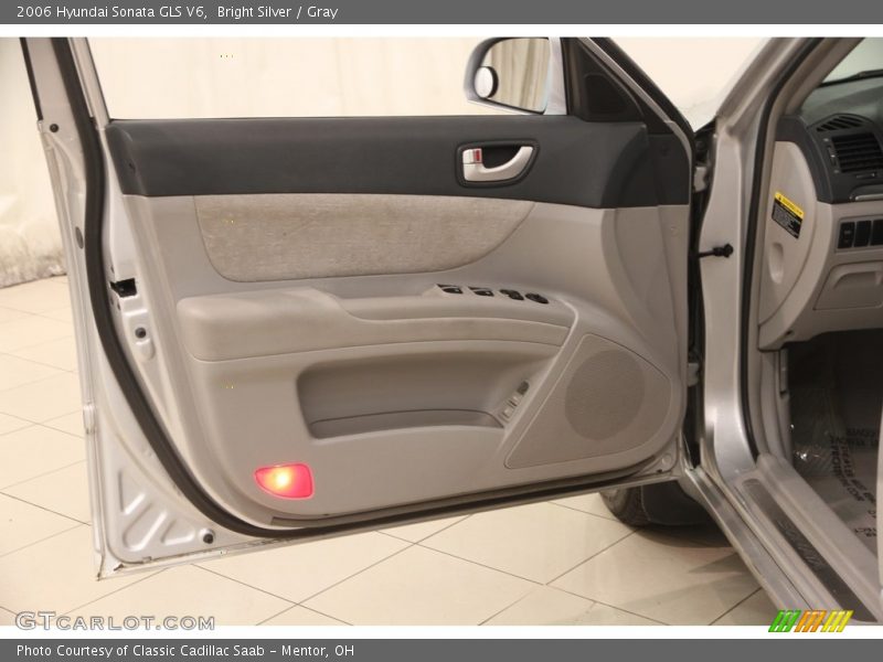 Bright Silver / Gray 2006 Hyundai Sonata GLS V6