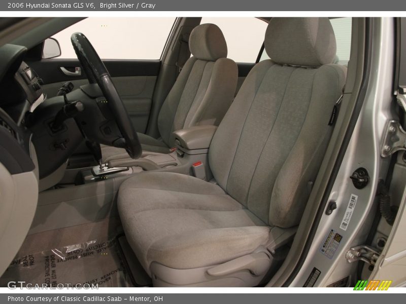 Bright Silver / Gray 2006 Hyundai Sonata GLS V6