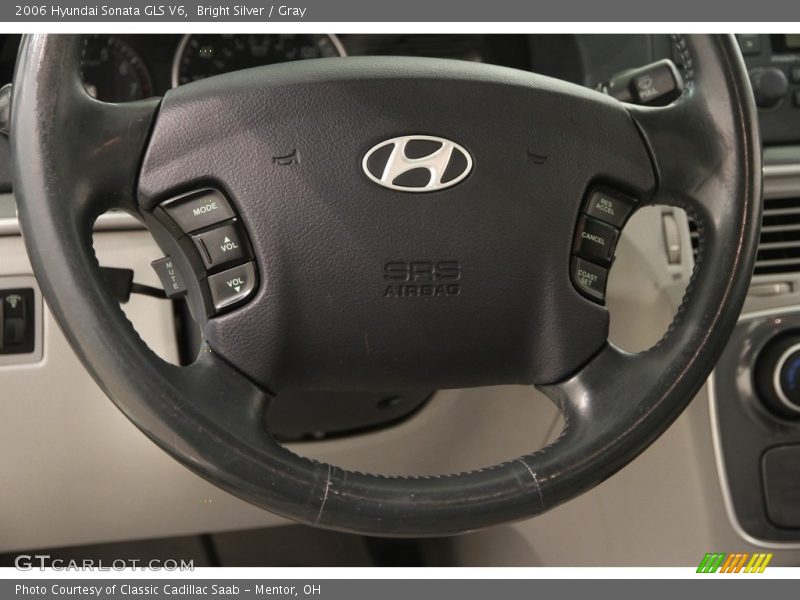 Bright Silver / Gray 2006 Hyundai Sonata GLS V6