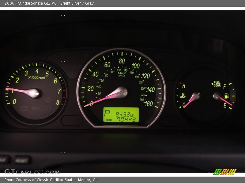 Bright Silver / Gray 2006 Hyundai Sonata GLS V6